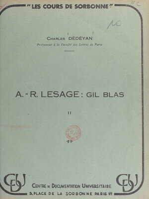 cover image of A.-R. Lesage